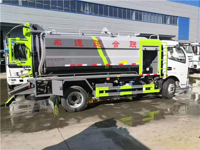 国六东风大多利卡D7清洗吸污车 强劲朝柴170马力，高效环卫新选择