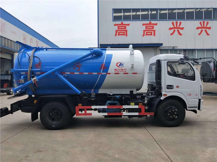 东风大多利卡8-10吨吸污车及电源车靠谱厂家全解析